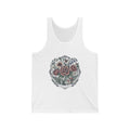 Floral Rose Wreath Tank Top — Vintage Botanical Graphic Tank