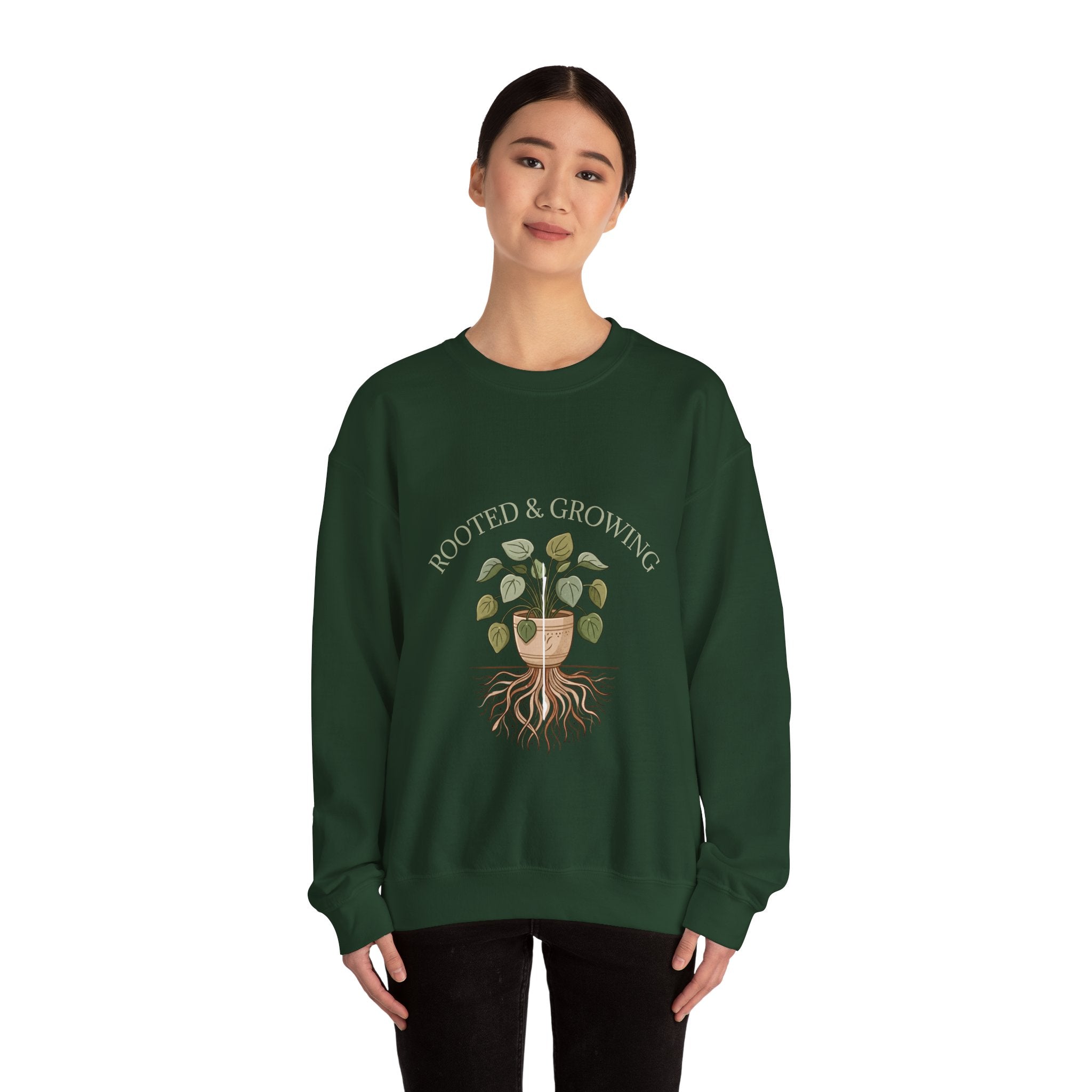 Rooted & Growing Crewneck Sweatshirt