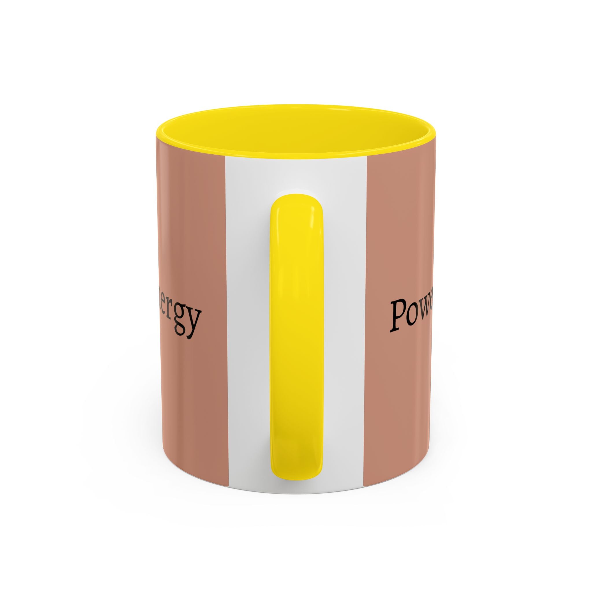 Plant Mom Energy Accent Coffee Mug — Floral Potted Plant Design (11/15 oz)