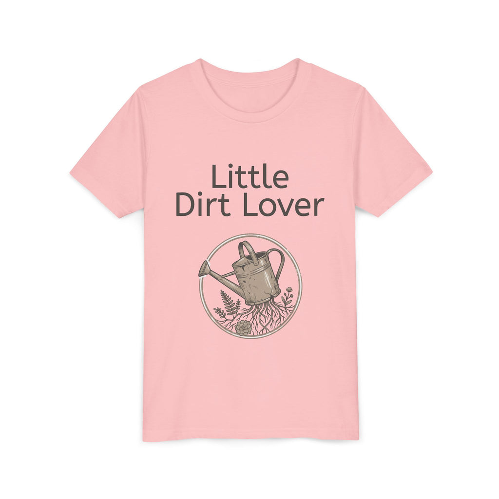 Youth Tee — "Little Dirt Lover" Gardening Shirt for Kids