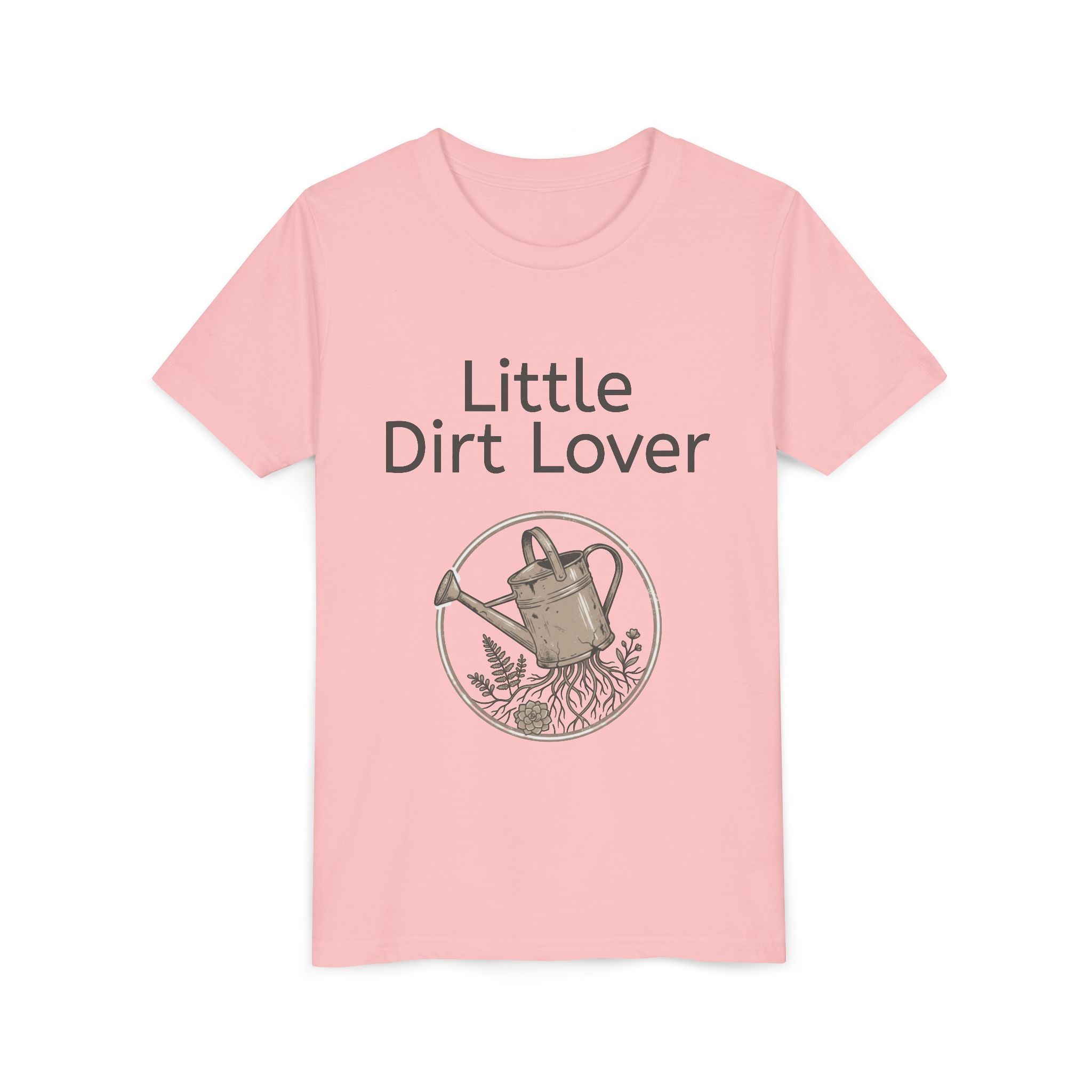 Youth Tee — "Little Dirt Lover" Gardening Shirt for Kids