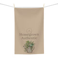 Homegrown Authentic Microfiber Tea Towel – Vintage Herb Garden Kitchen Towel