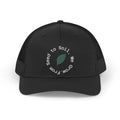 Trucker Hat — "From Seed to Soil, We Grow" Eco Gardening Cap