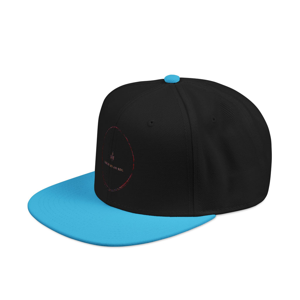 Embroidered Crescent Moon Snapback Hat – Minimal Night Sky Streetwear