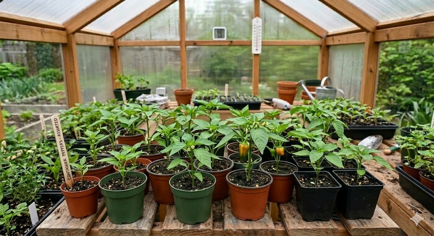 Pizza Pepper Seedlings