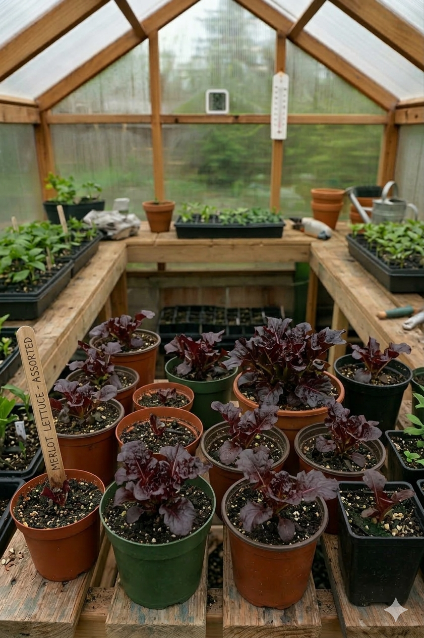 Merlot Lettuce Planter Box - Coming Soon!